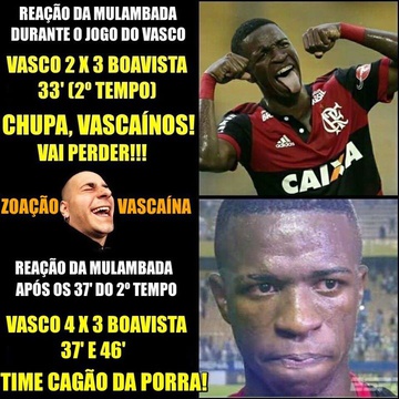 Meme: Vasco 4 x 3 Boavista