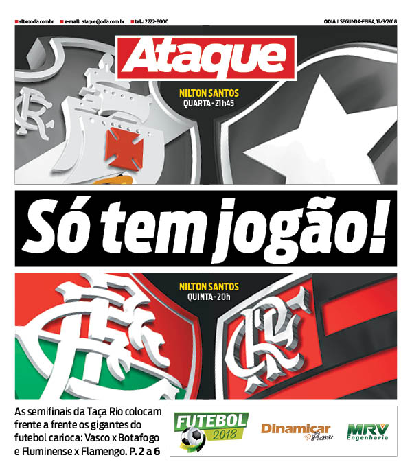 Vasco 3 x 2 Botafogo: Jornais