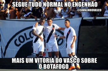 Vasco 3 x 2 Botafogo: Memes