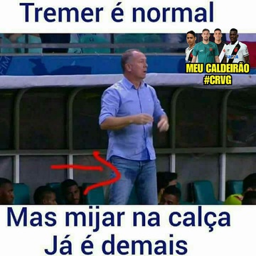 Meme: Vasco x Cruzeiro