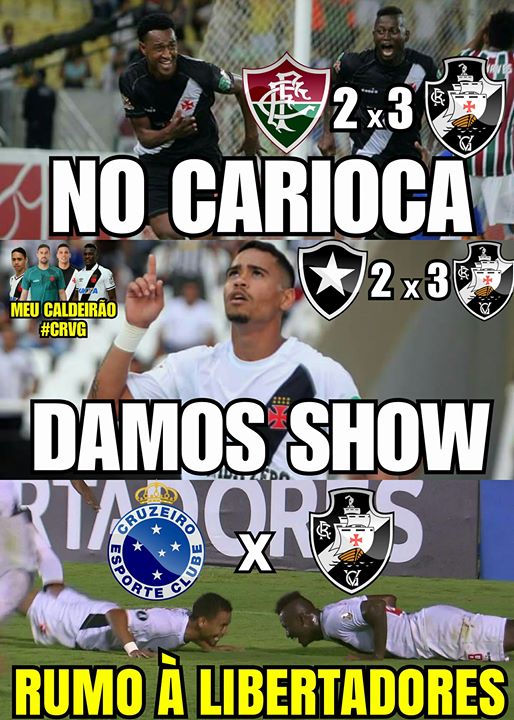 No Carioca damos um show; rumo a Libertadores