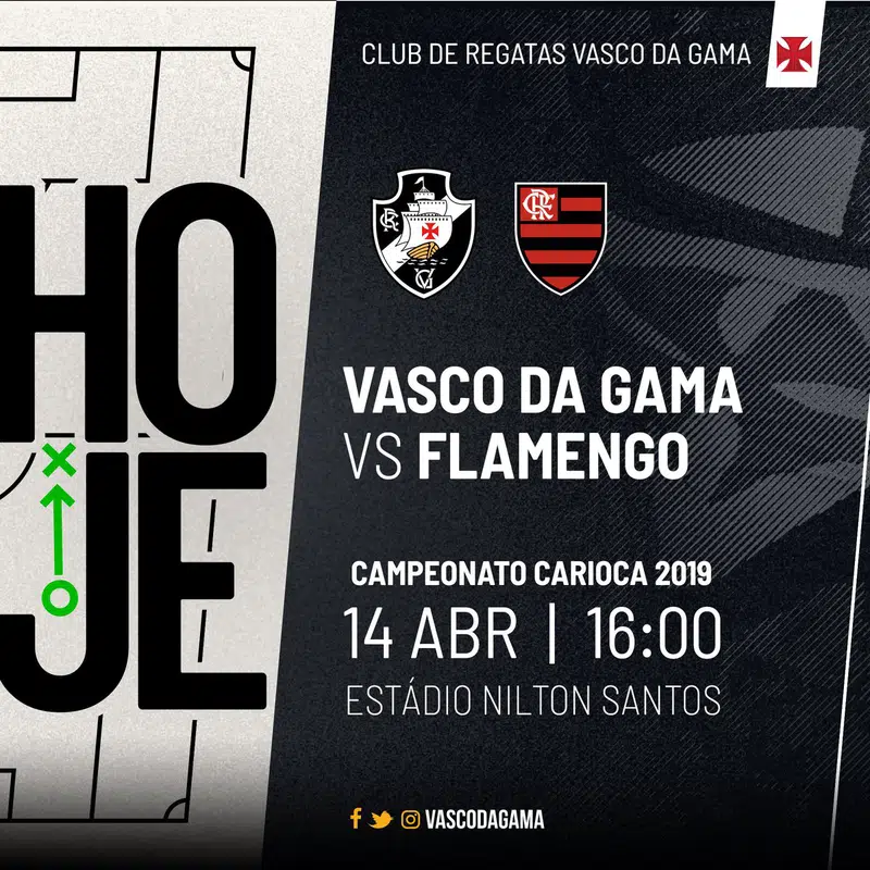 Dia De Vasco Gigante Da Colina Enfrenta O Flamengo No Jogo Da Final