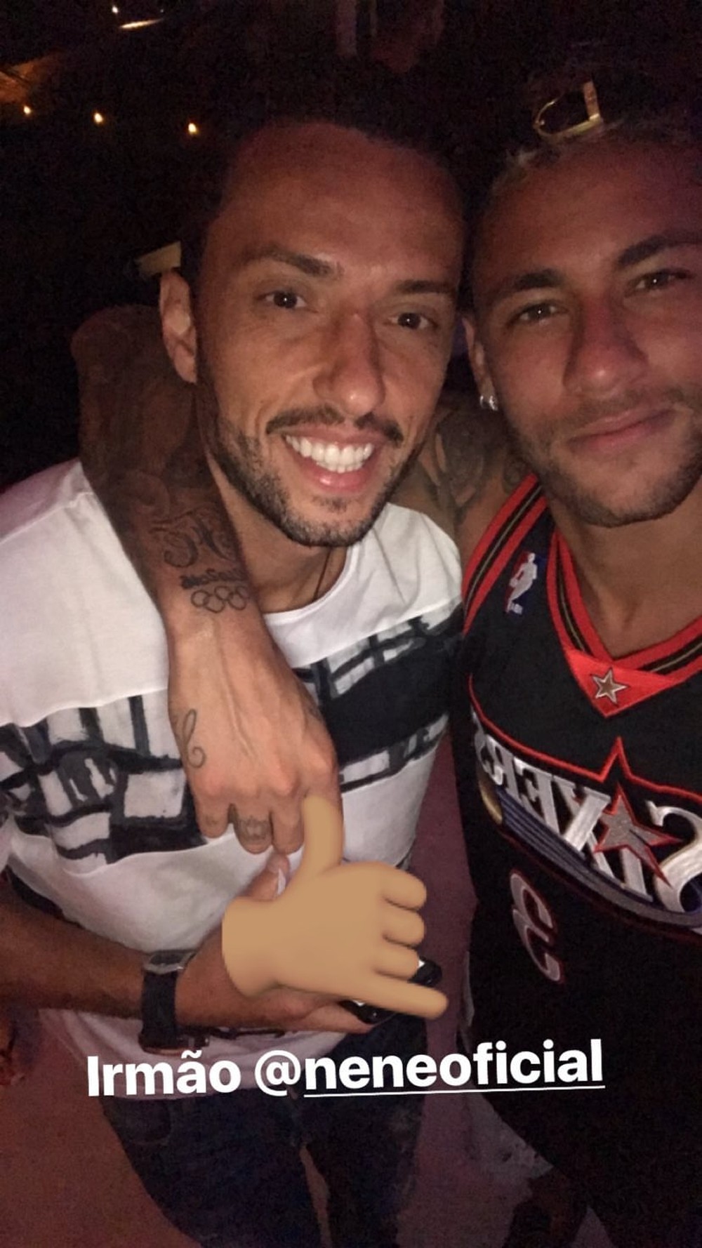 Nenê e Neymar