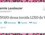 Namorada do filho de Dinamite critica torcida do Vasco (Reprodução/Twitter)