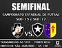 Futsal: Vasco x CDE/Botafogo (CRVG - Em Todos os Esportes)