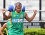 Júlio César durante treinamento em São Januário (Paulo Fernandes/Vasco.com.br)