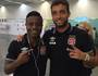 Robinho e Hugo Borges (Carlos Gregório/Vasco.com.br)