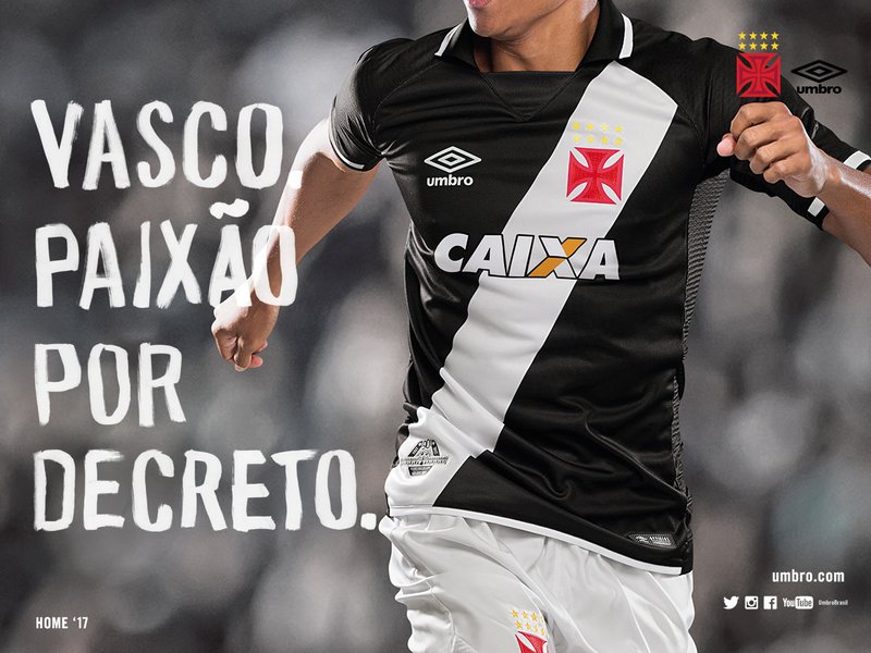 Umbro celebra templo do Vasco da Gama em novo uniforme ...