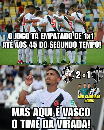 Meme Vasco x Atlético-MG
