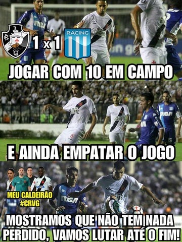 Meme Vasco x Racing