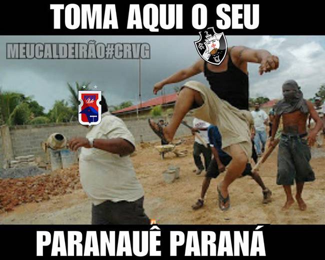 Memes de Vasco x Paraná