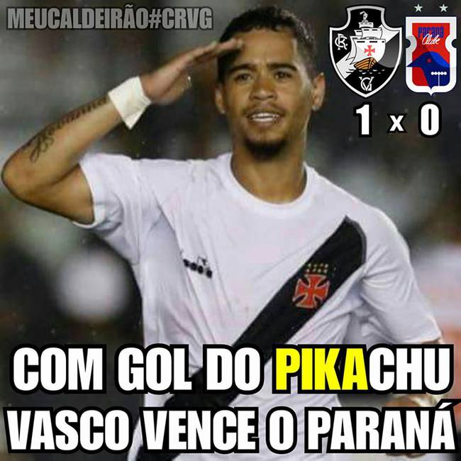 Memes de Vasco x Paraná