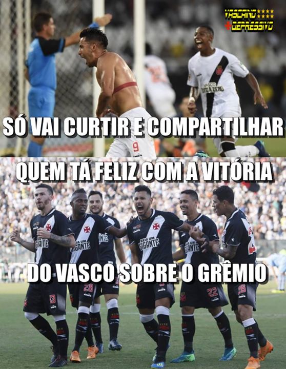Meme Vasco x Grêmio