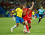 Brasil perde por 2 a 1 para a Bélgica (Globo Esporte)