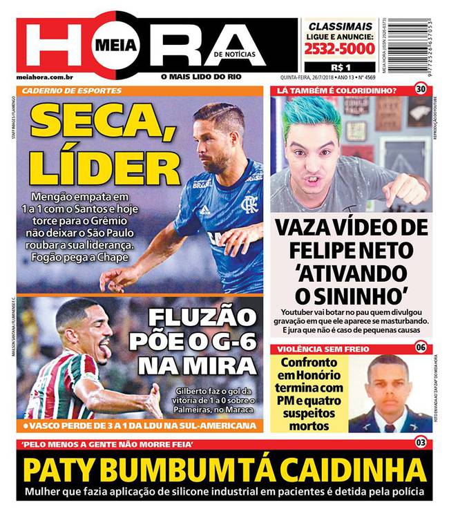 Jornal Vasco x LDU