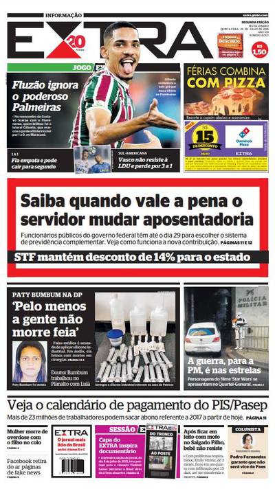 Jornal Vasco x LDU
