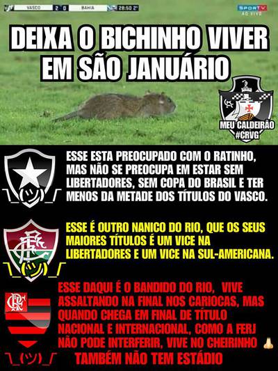 Meme: Vasco x Bahia