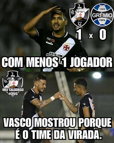 Meme Vasco x Grêmio