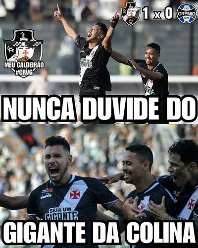 Meme Vasco x Grêmio