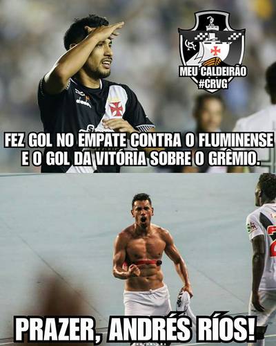 Meme Vasco x Grêmio