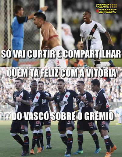 Meme Vasco x Grêmio