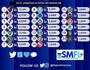 Ranking de clubes que mais interagiram no 1° semestre de 2018 (Social Media Football League)