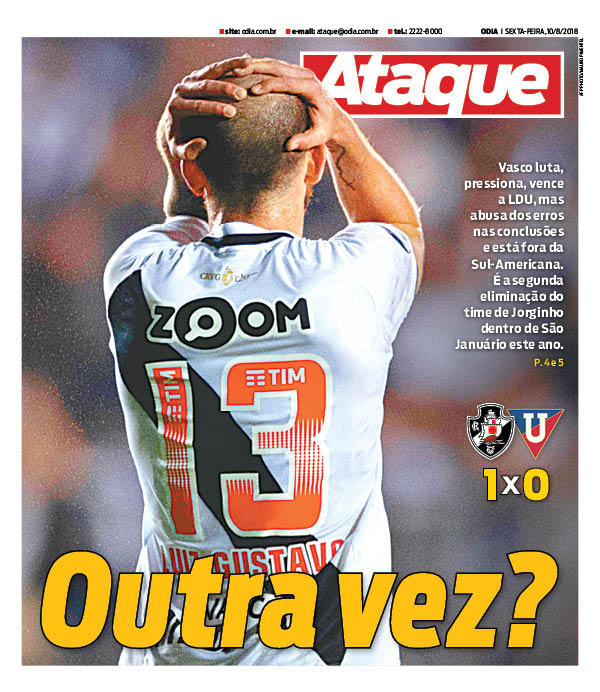 Jornal Vasco 1 x 0 LDU