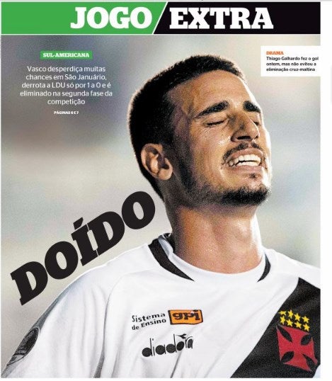 Jornal Vasco 1 x 0 LDU