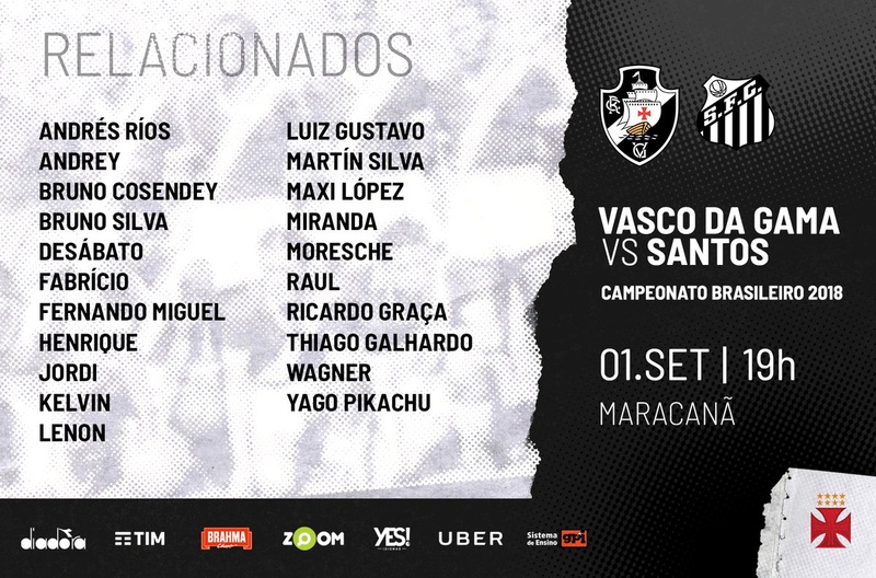 Veja Os Relacionados Para A Partida Contra O Santos Supervasco 4927