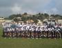 Jogadoras do Vasco em foto tradicional antes da partida contra as Amigas da Barreira (Facebook Acfbr-Futbol)