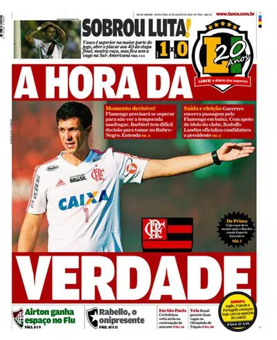 Jornal Vasco 1 x 0 LDU