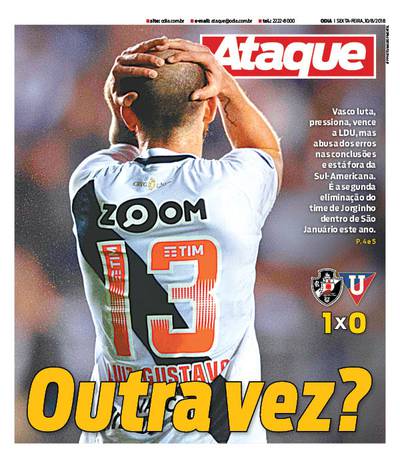 Jornal Vasco 1 x 0 LDU