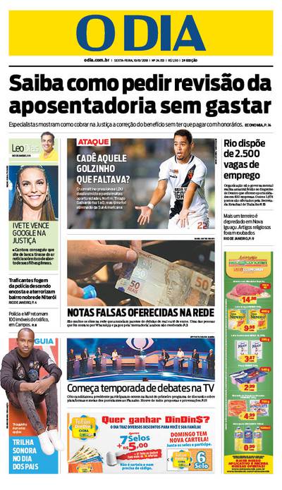Jornal Vasco 1 x 0 LDU