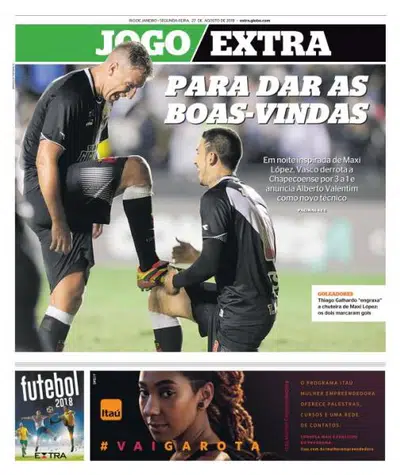 Jornal Vasco x Chape
