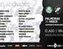 Relacionados para o jogo contra o Palmeiras (Twitter oficial do Vasco)