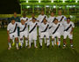 Time vascaíno posa antes do jogo contra a seleção de Manicoré (Divulgação)