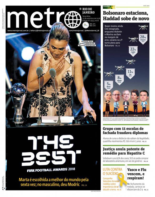 Jornal - Vasco x Bahia