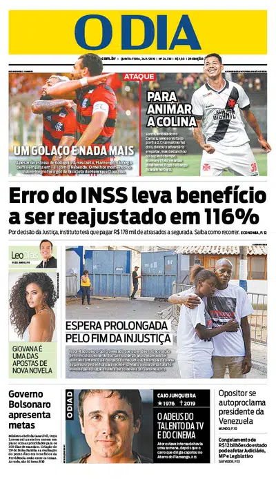 Jornal Vasco x Volta Redonda
