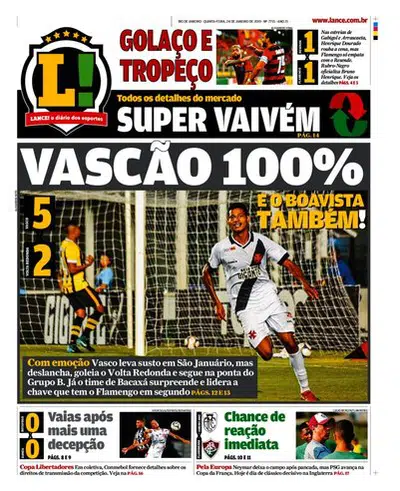 Jornal Vasco x Volta Redonda