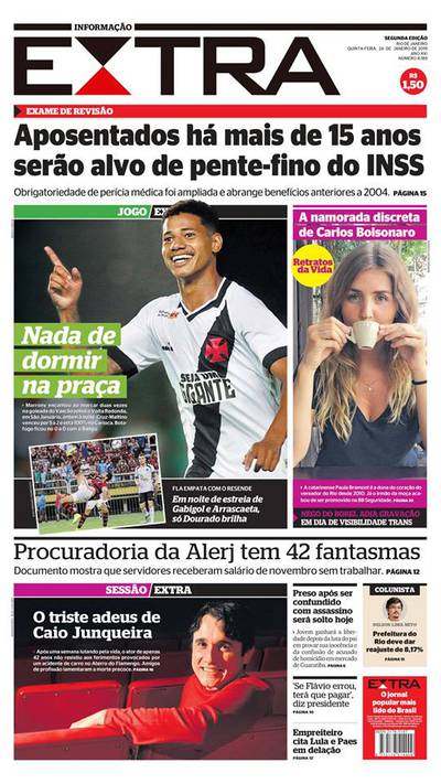 Jornal Vasco x Volta Redonda