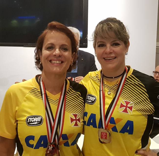 Lucia e Pollyana, a dupla feminina do Vasco