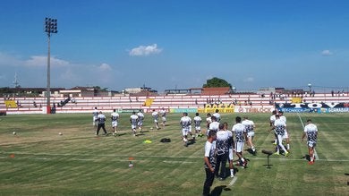 Vasco no aquecimento