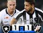Botafogo 1 a 1 Vasco (Reprodução/Twitter)