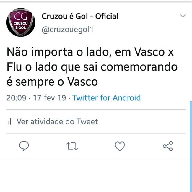 Meme Vasco x Fluminense