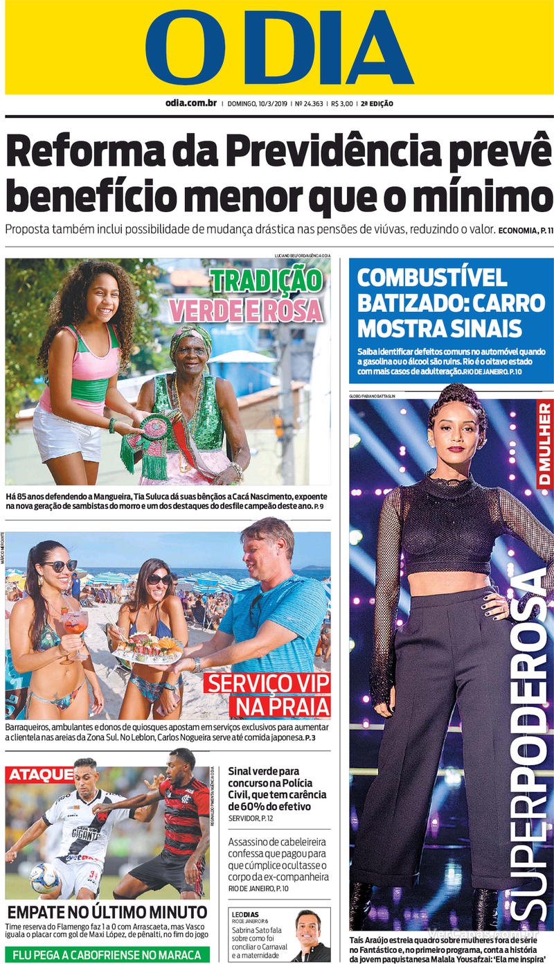 O Dia / 10 de Março