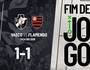 Vasco 1 a 1 Flamengo (Reprodução/Twitter)
