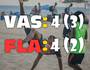 Vasco vence o Flamengo nos pênaltis pelo Beach Soccer (Reprodução/Facebook)