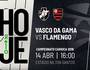 Vasco x Flamengo (Reprodução/Twitter)