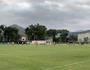 Luxemburgo realizou coletivo no treino do Vasco nesta quinta-feira (Bruno Giufrida)