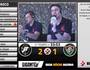 Transmissão da Vasco TV no clássico contra o Fluminense (Vasco TV/Reprodução)